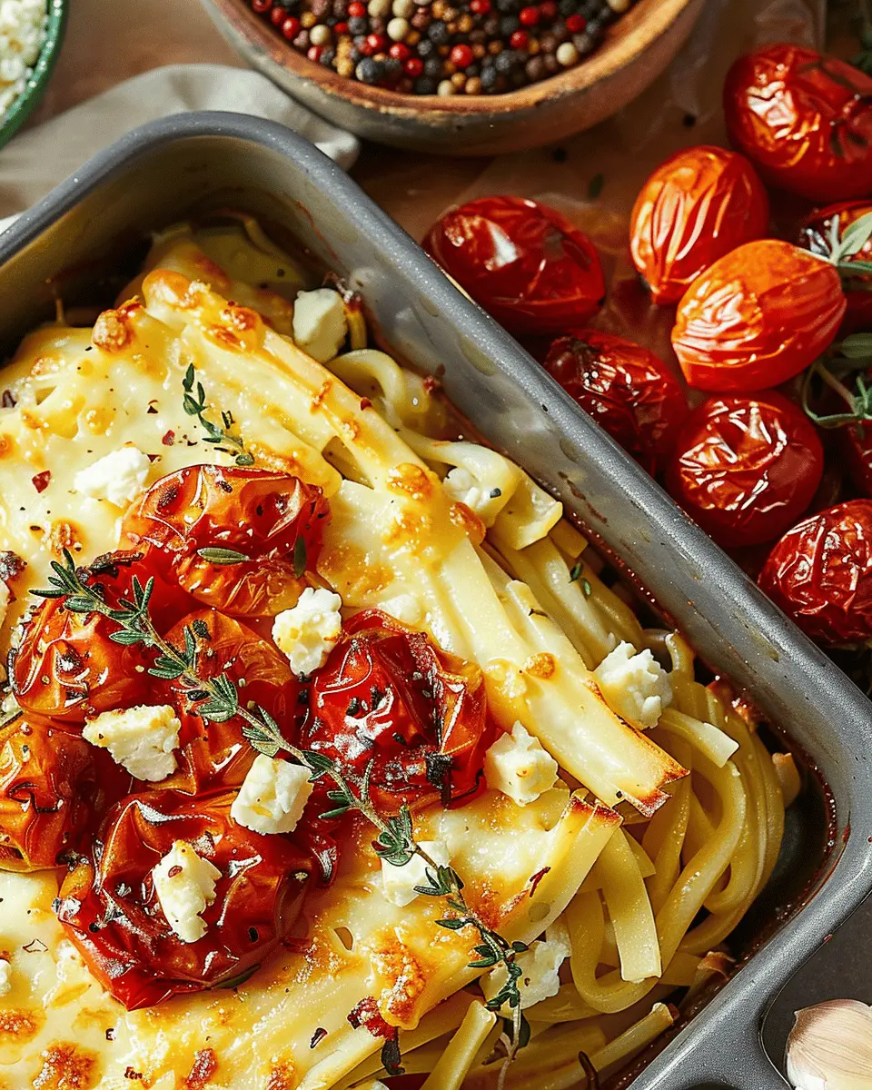 Baked Feta Pasta: An Easy, Indulgent Twist on Comfort Food