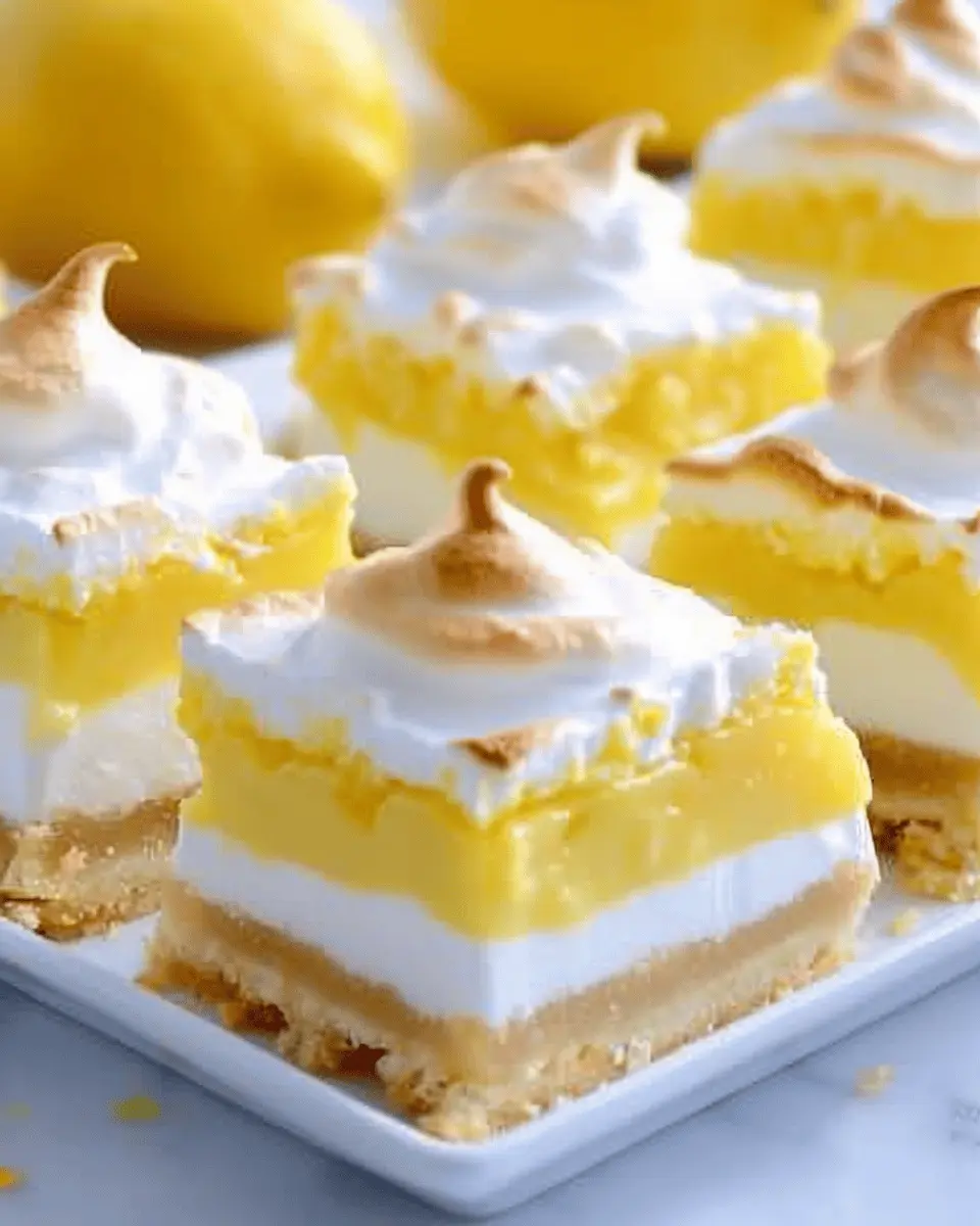 Lemon Meringue Pie Bars: The Best Easy Dessert You’ll Love