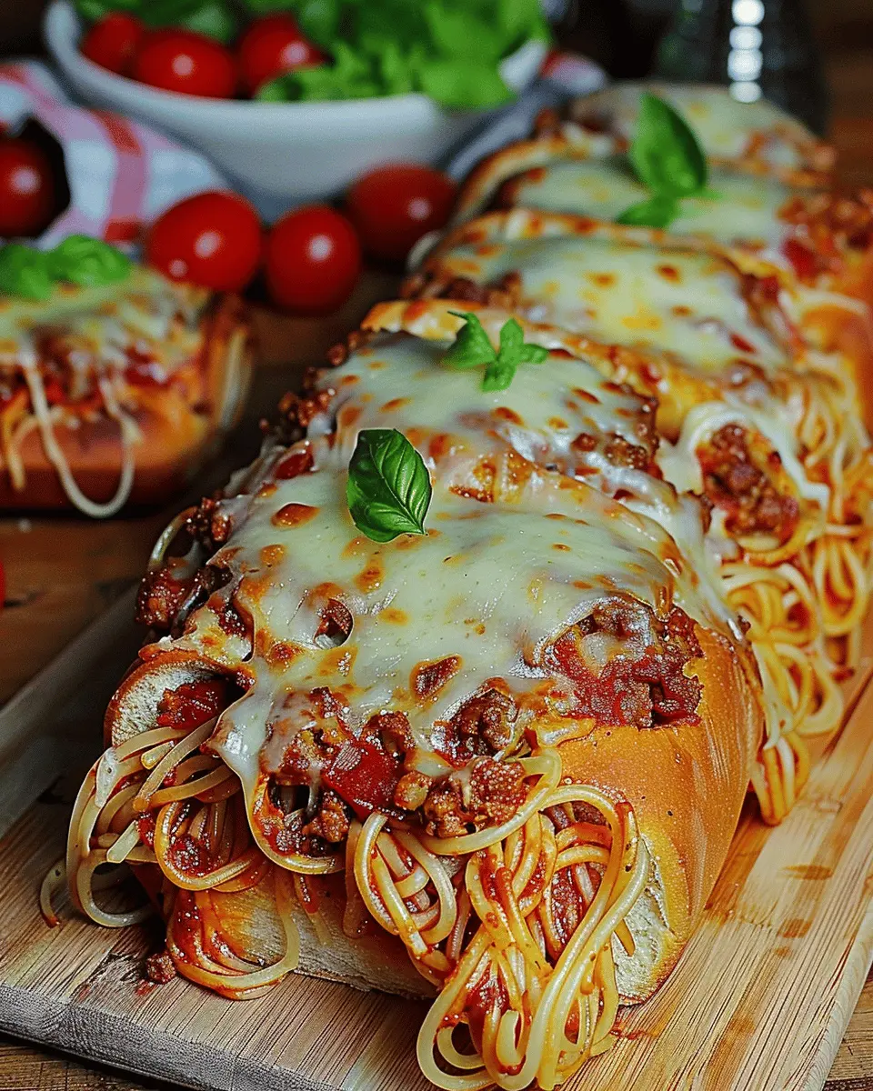 Stuffed Italian Bread Boat: Indulgent Turkey Bacon & Chicken Ham Delight