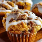 The BEST Pumpkin Cinnamon Roll Muffins