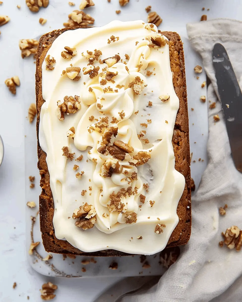 Carrot Cake Loaf: The Best Homemade Recipe You’ll Love
