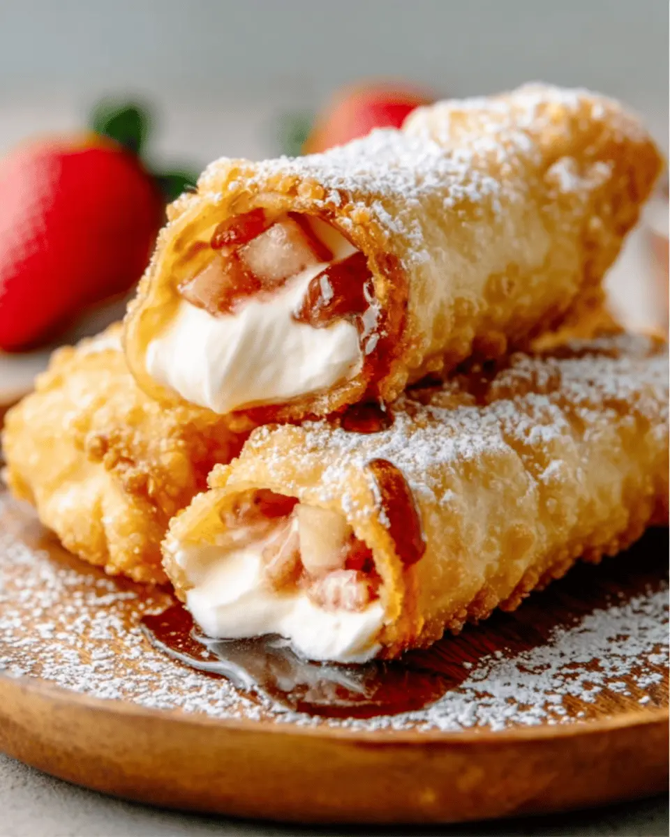 Cheesecake Eggrolls: Indulgent Dessert with a Unique Twist