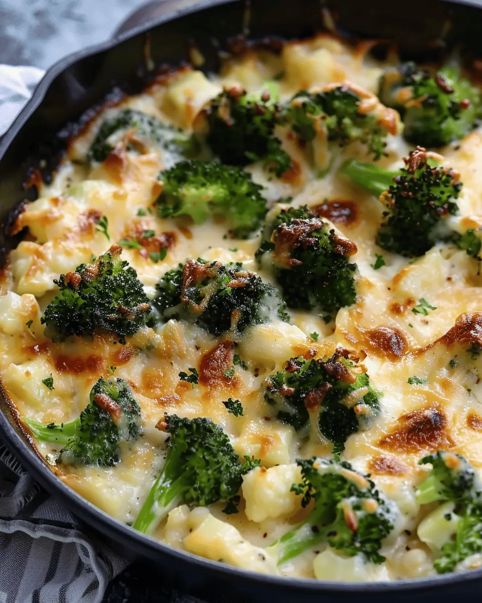 Cheesy Broccoli Casserole: A Deliciously Creamy Side Dish with Turkey Bacon