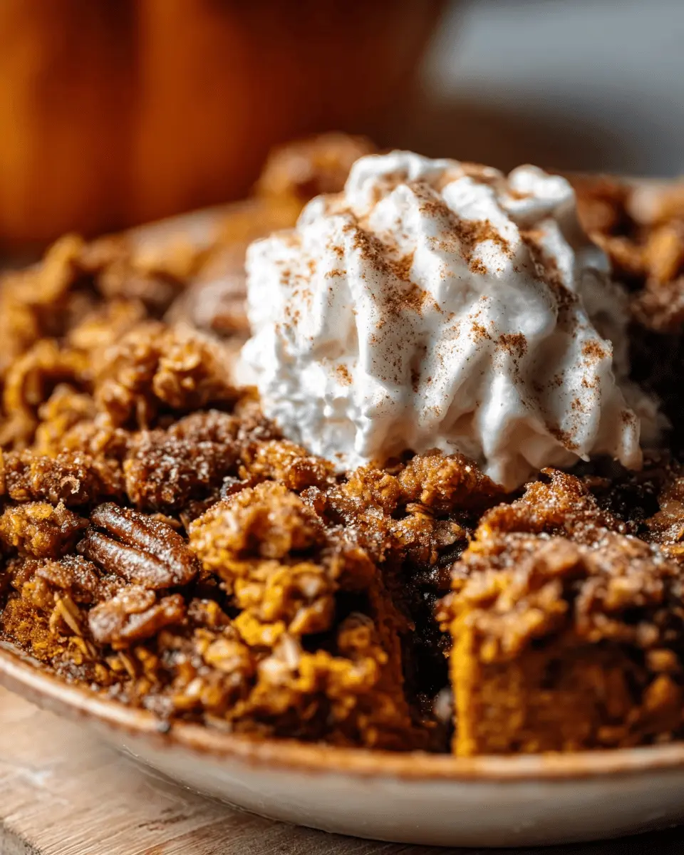 Cinnamon Pumpkin Crisp: A Cozy and Easy Fall Dessert Delight