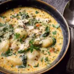 Creamy Chicken & Gnocchi Soup