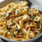Creamy Tuscan Chicken Pasta – One Pot Wonder