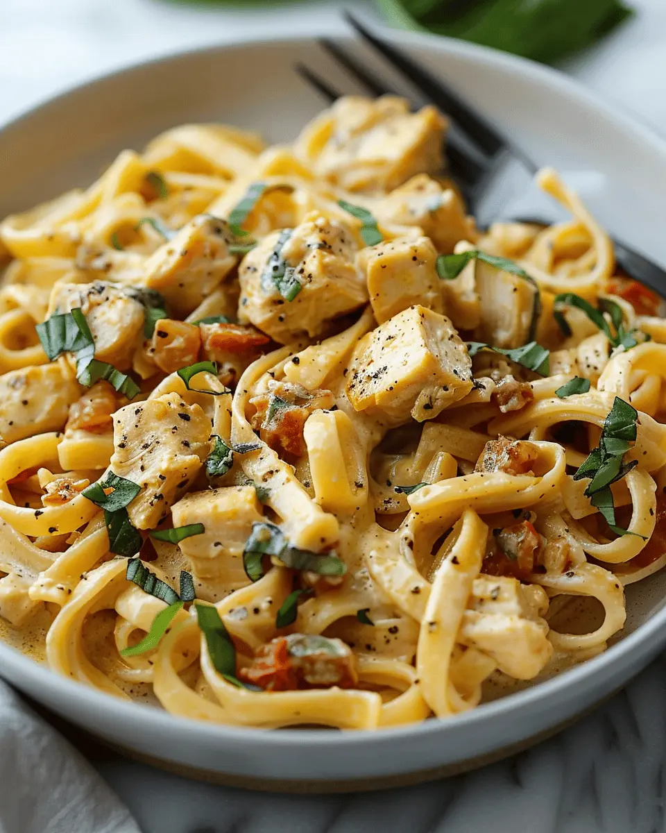 Creamy Tuscan Chicken Pasta: Easy One Pot Wonder Delight