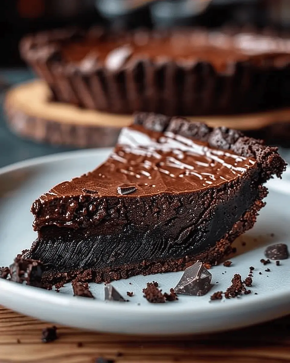 Fudgy Chocolate Brownie Pie: The Ultimate Indulgent Dessert Delight