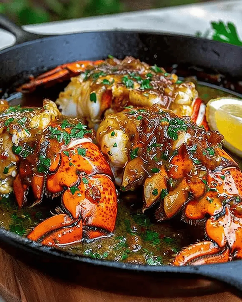 Garlic Butter Lobster Tails