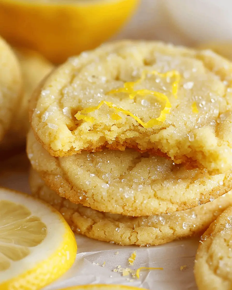 Lemon Sugar Cookies: The Best Homemade Treat for Every Occasion