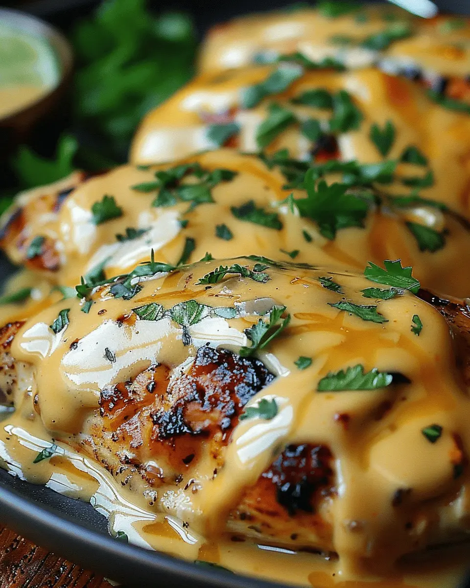 Mexican Chicken with Cheese Sauce: Easy Comfort Food Delight