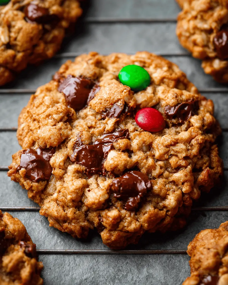 Monster Cookie Delight: Indulgent Treats for Home Bakers