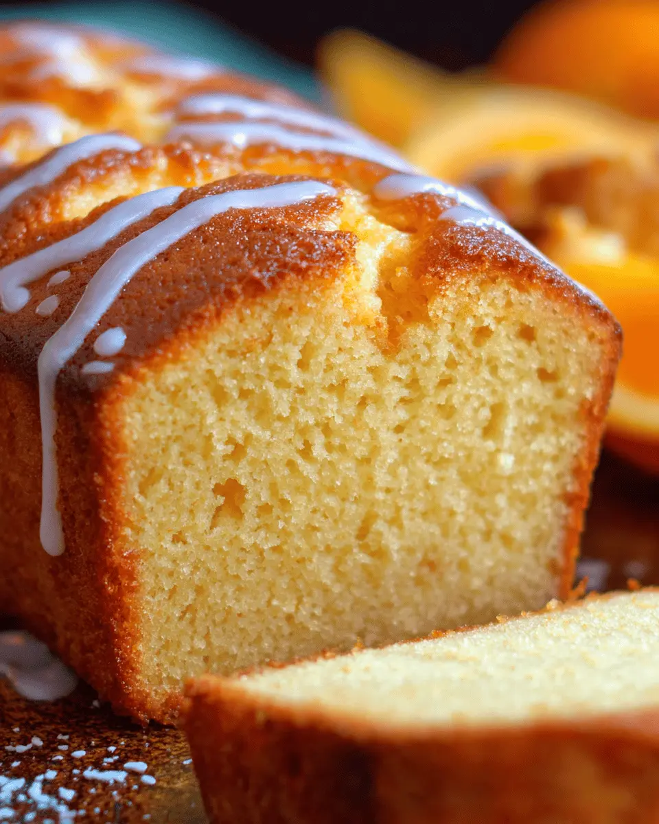 Orange Pound Cake: The Best Recipe for a Zesty Delight