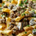 Philly Cheesesteak Pasta