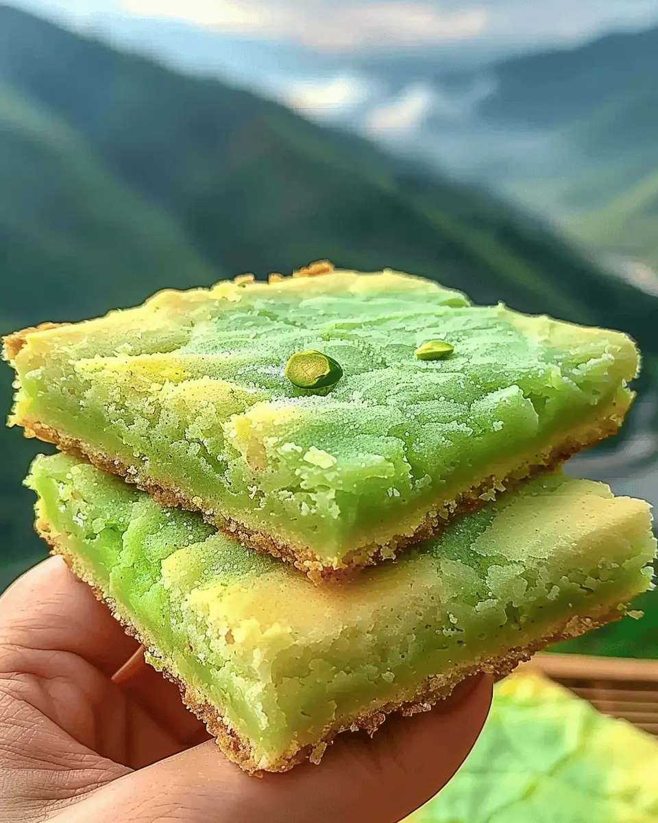 Pistachio Pudding Sugar Cookie Bars: The Best Indulgent Treat