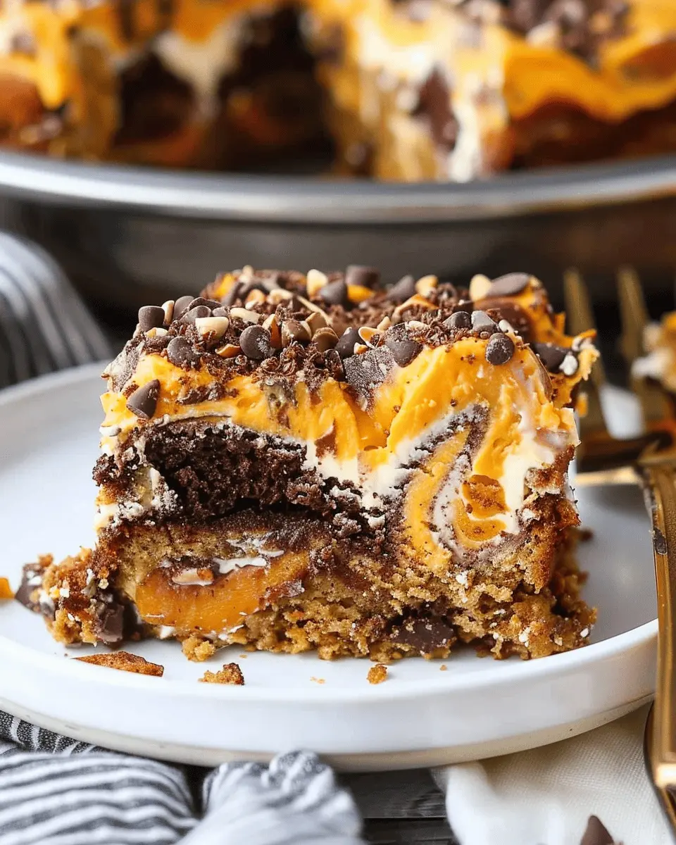 Pumpkin Swirl Earthquake Cake: The Best Indulgent Fall Treat