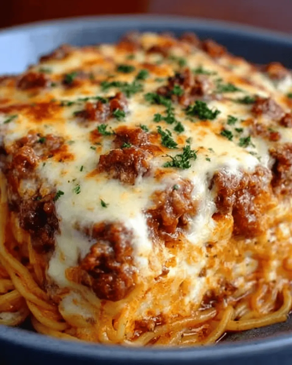 Baked Cream Cheese Spaghetti Casserole: Indulgent Family Delight