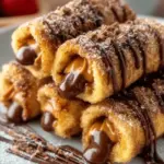 Peanut Butter Cup French Toast Rolls