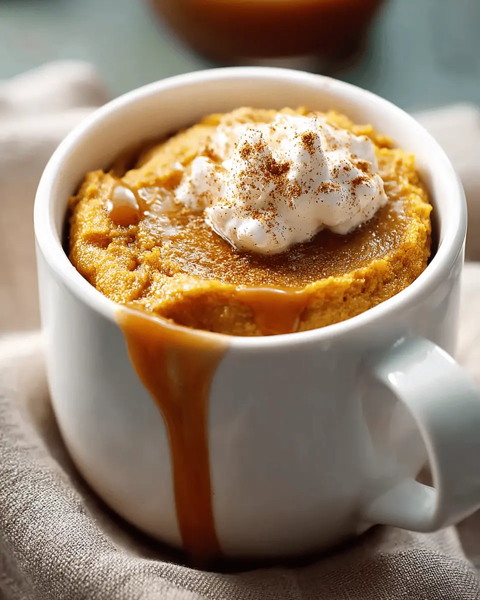 Pumpkin Cinnamon Cottage Cheese Mug Cake: Easy Comfort in Minutes