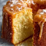 Salted Caramel Kentucky Butter Cake