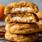 Pumpkin Snickerdoodle Cheesecake Cookies
