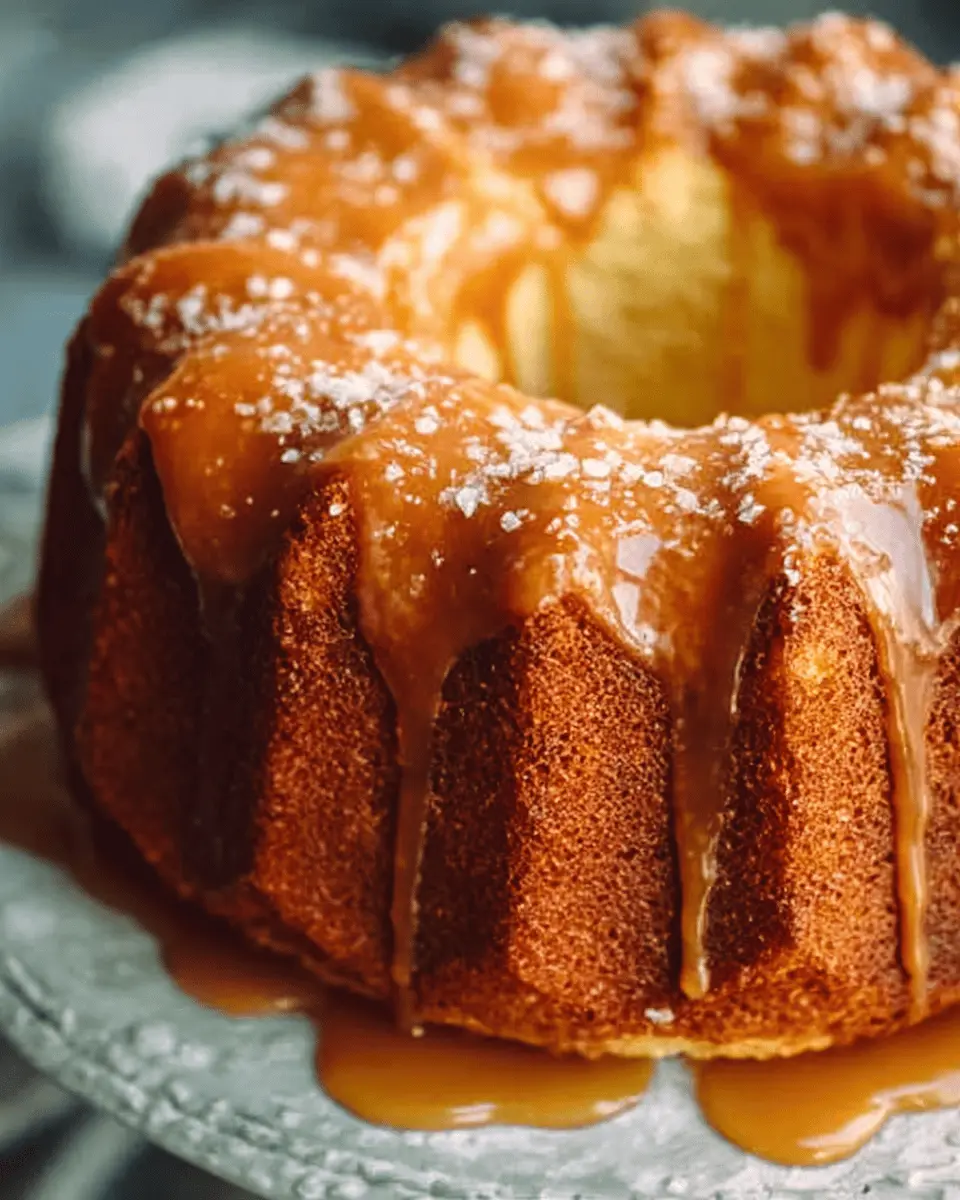 Salted Caramel Kentucky Butter Cake: The Ultimate Indulgent Dessert