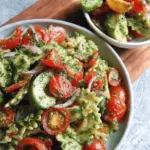 Zesty Avocado & Tomato Pesto Salad