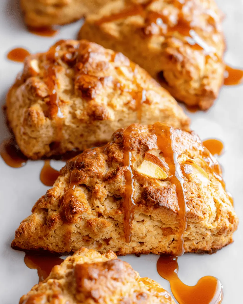 Keto Caramel Apple Scones: Indulge in Guilt-Free Deliciousness