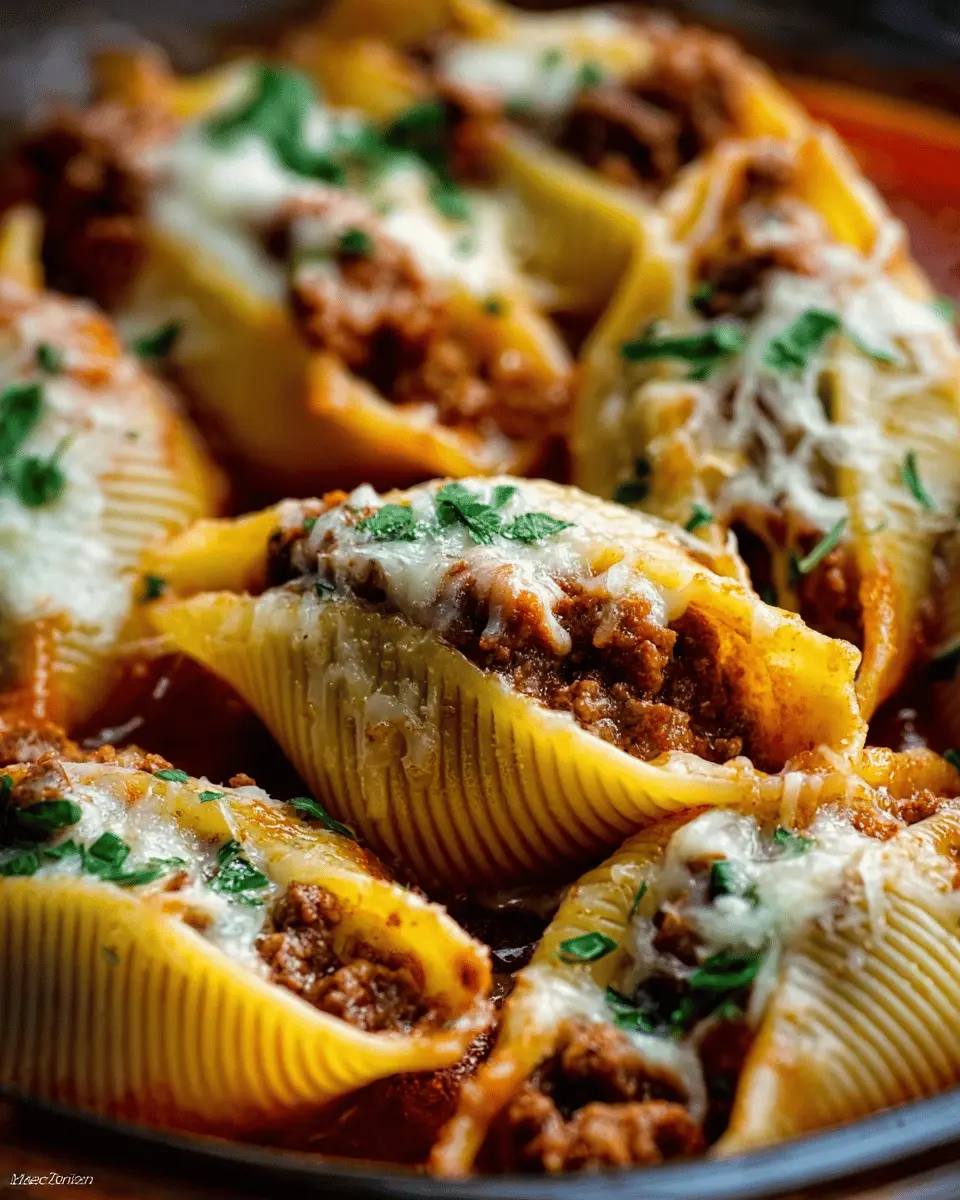Beef Stuffed Pasta Shells: Indulgent Comfort Food Made Easy