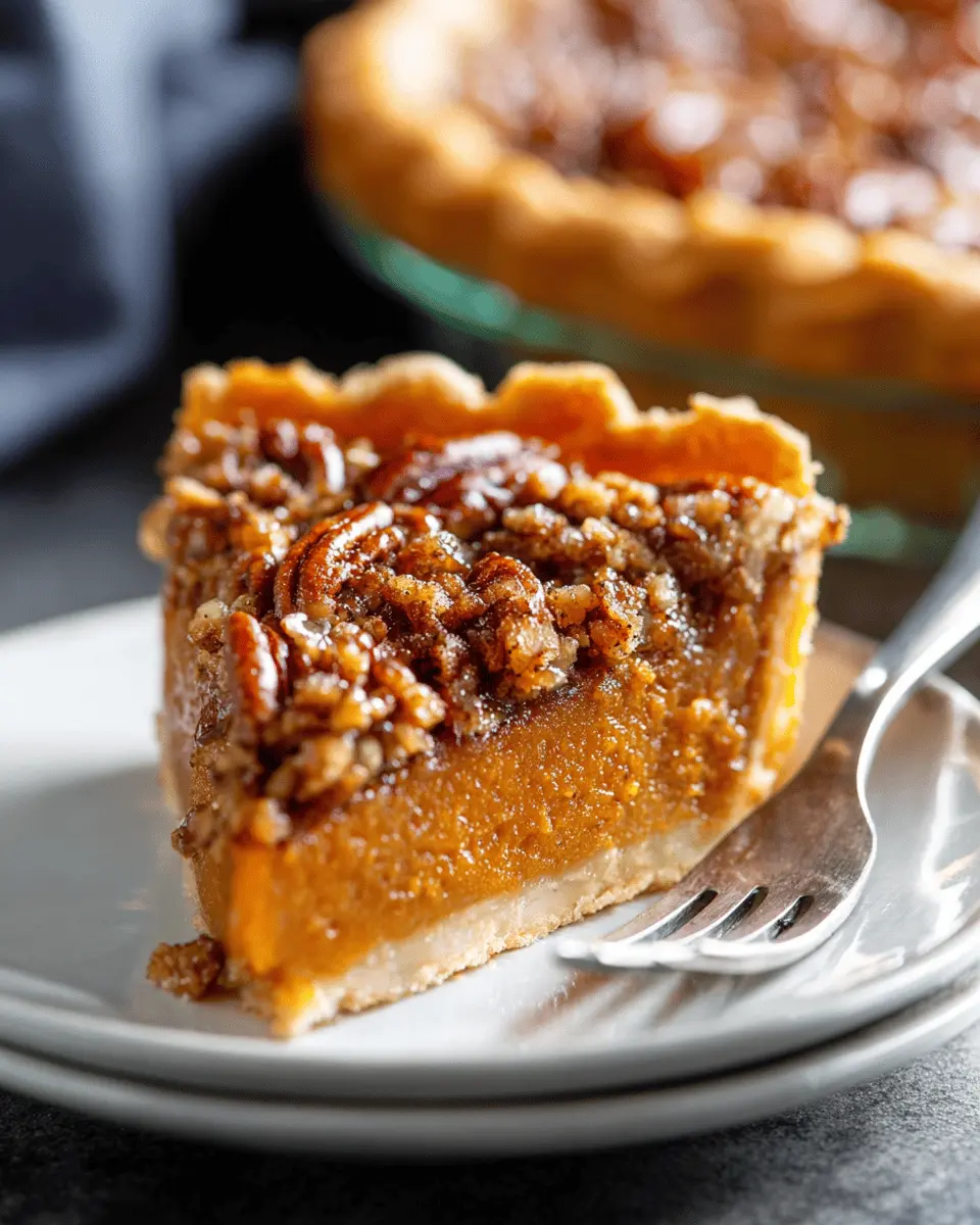 Sweet Potato Pie with Pecan Praline Crunch: Best Homemade Delight