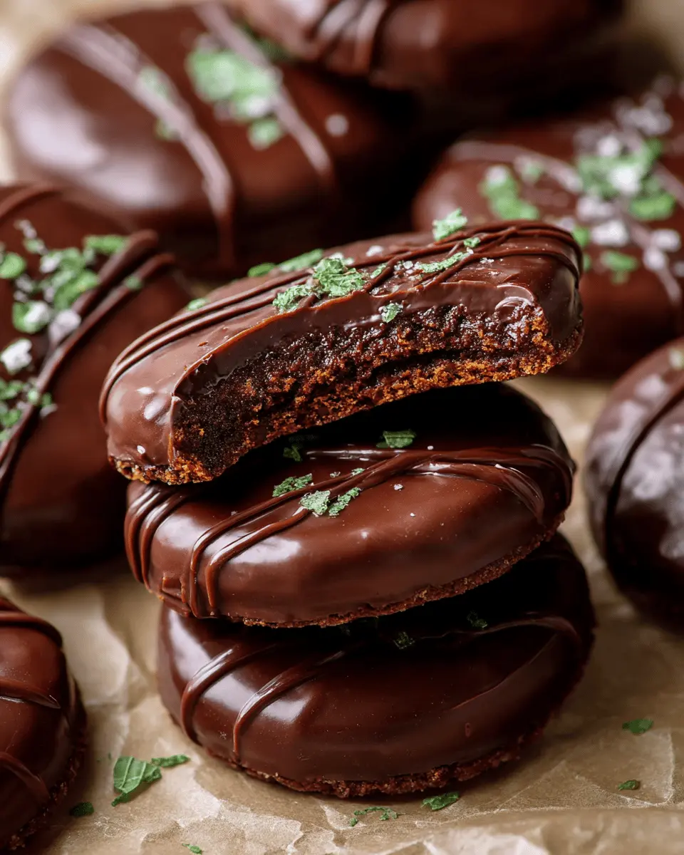Homemade Thin Mint Cookies: Easy Recipe for Chocolate Lovers