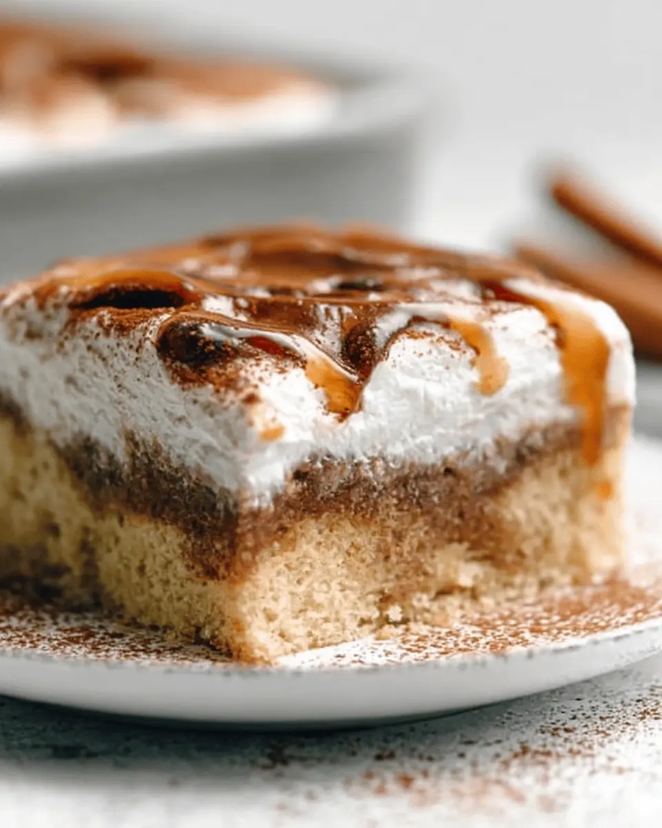 Cinnamon Roll Poke Cake: The Best Indulgent Dessert You’ll Love