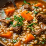 Hearty Beef Barley Soup
