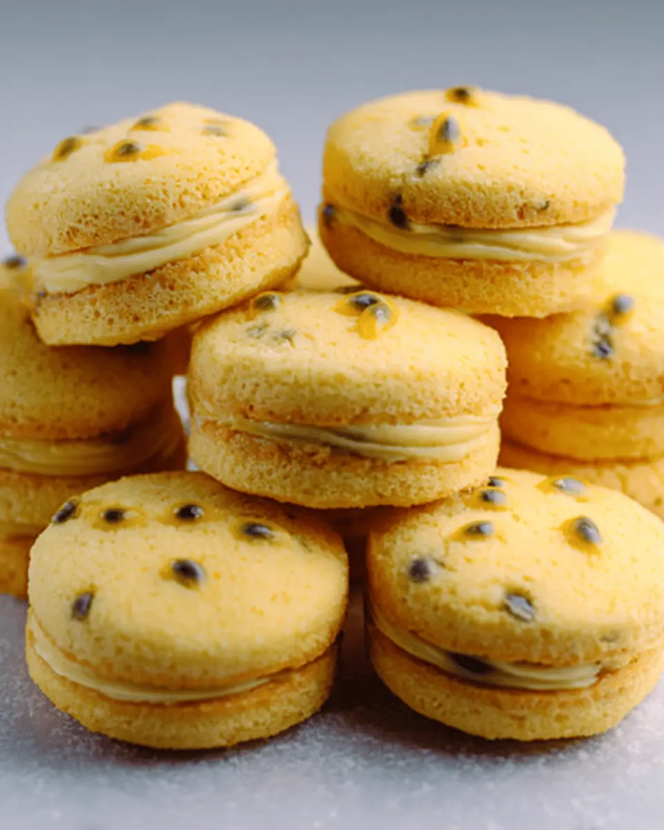 Passionfruit Sponge Cookies: Easy Tropical Treats for Everyone