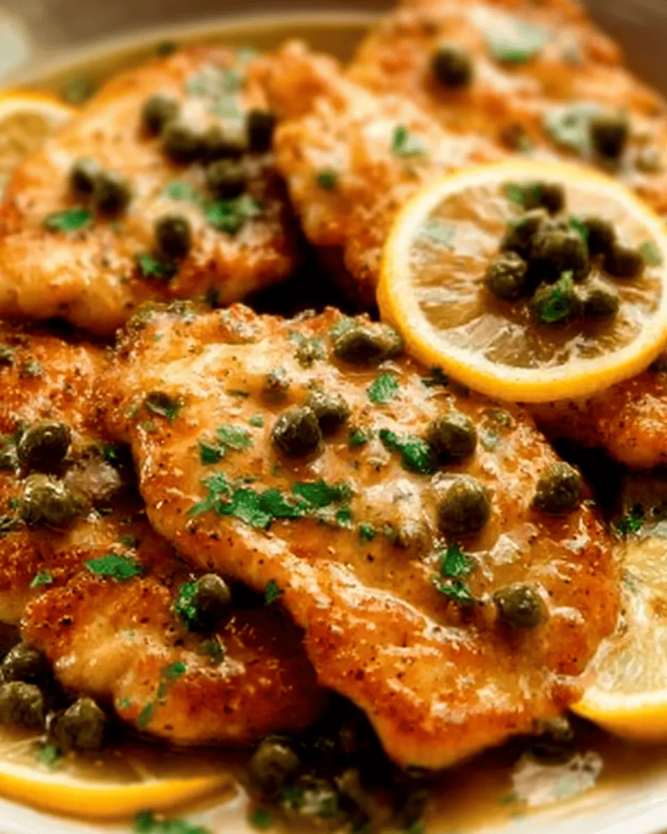 Chicken Piccata with Lemon & Capers: A Quick and Zesty Delight