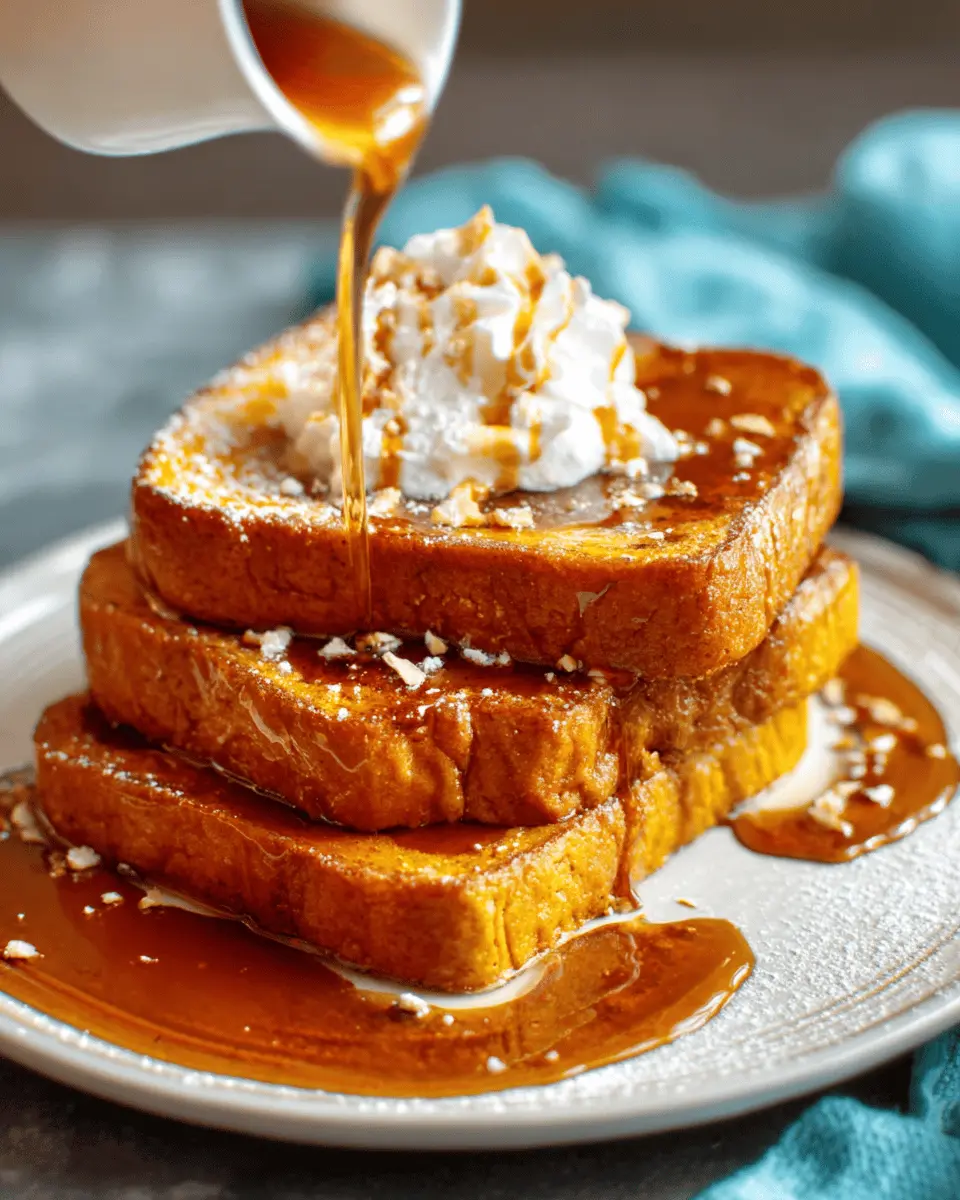 Pumpkin Pie French Toast: The Indulgent Fall Breakfast You’ll Love