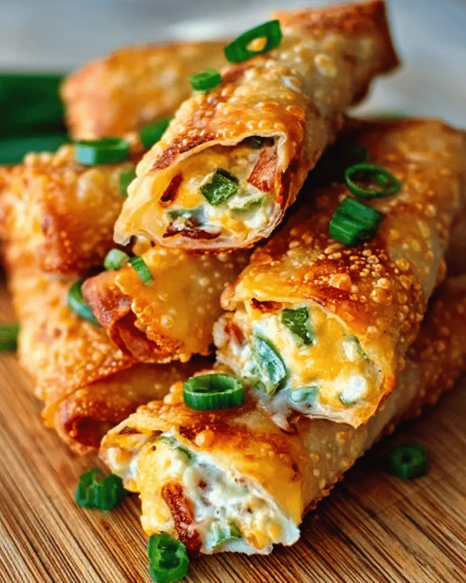 Jalapeño Popper Egg Rolls: Easy Turkey Bacon & Chicken Ham Delight