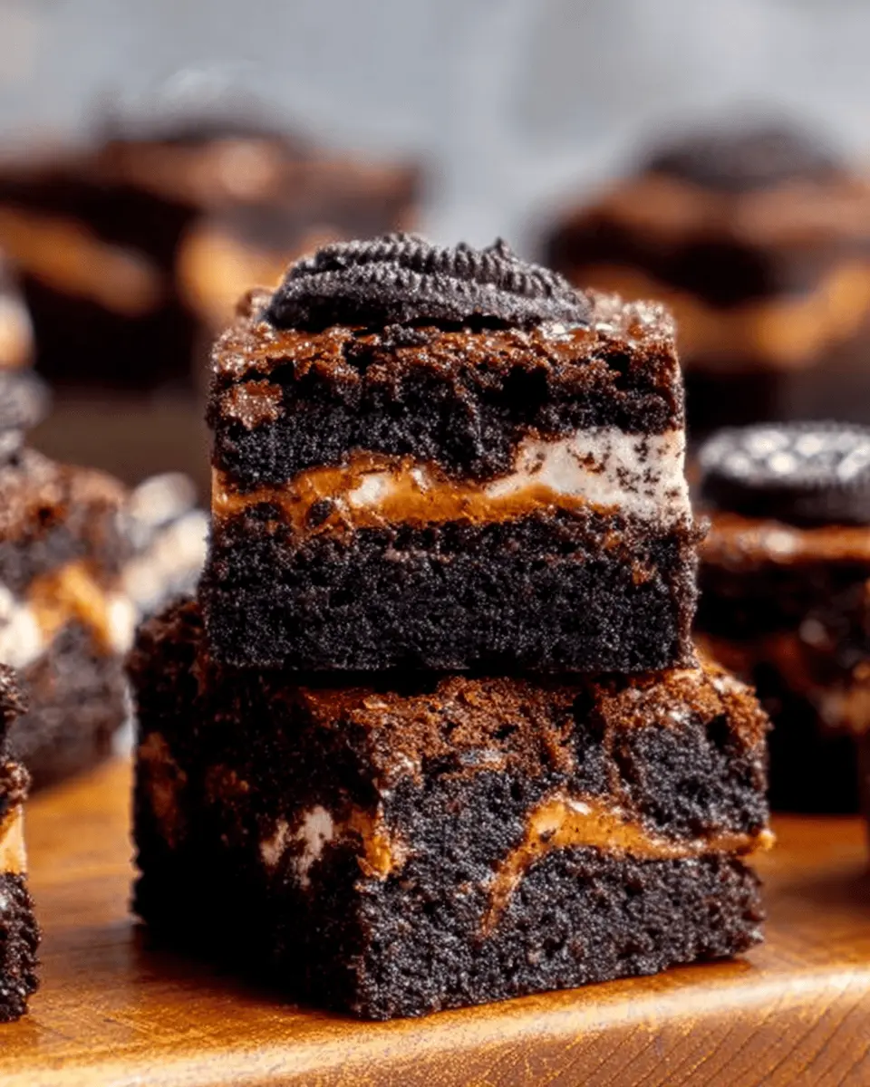 Oreo Layered Halloween Brownies: Indulgent Treats for Everyone