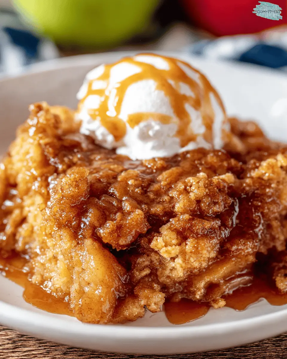 Crock-Pot Spiced Apple Dump Cake: The Easy Fall Dessert Delight