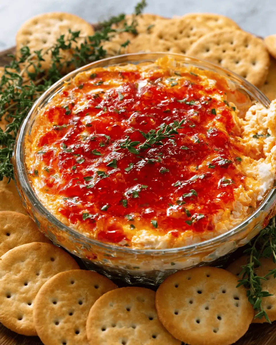 Pepper Jelly Cheese Dip: Easy Indulgence for Any Gathering