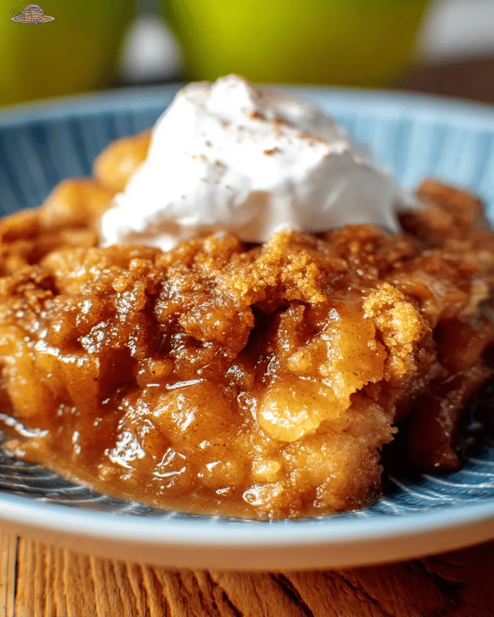 Crock-Pot Spiced Apple Dump Cake: Easy Comfort Food Delight