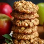 Crispy Apple Oatmeal Cookies