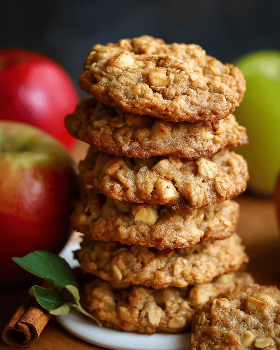 Crispy Apple Oatmeal Cookies: The Best Healthy Treat for You