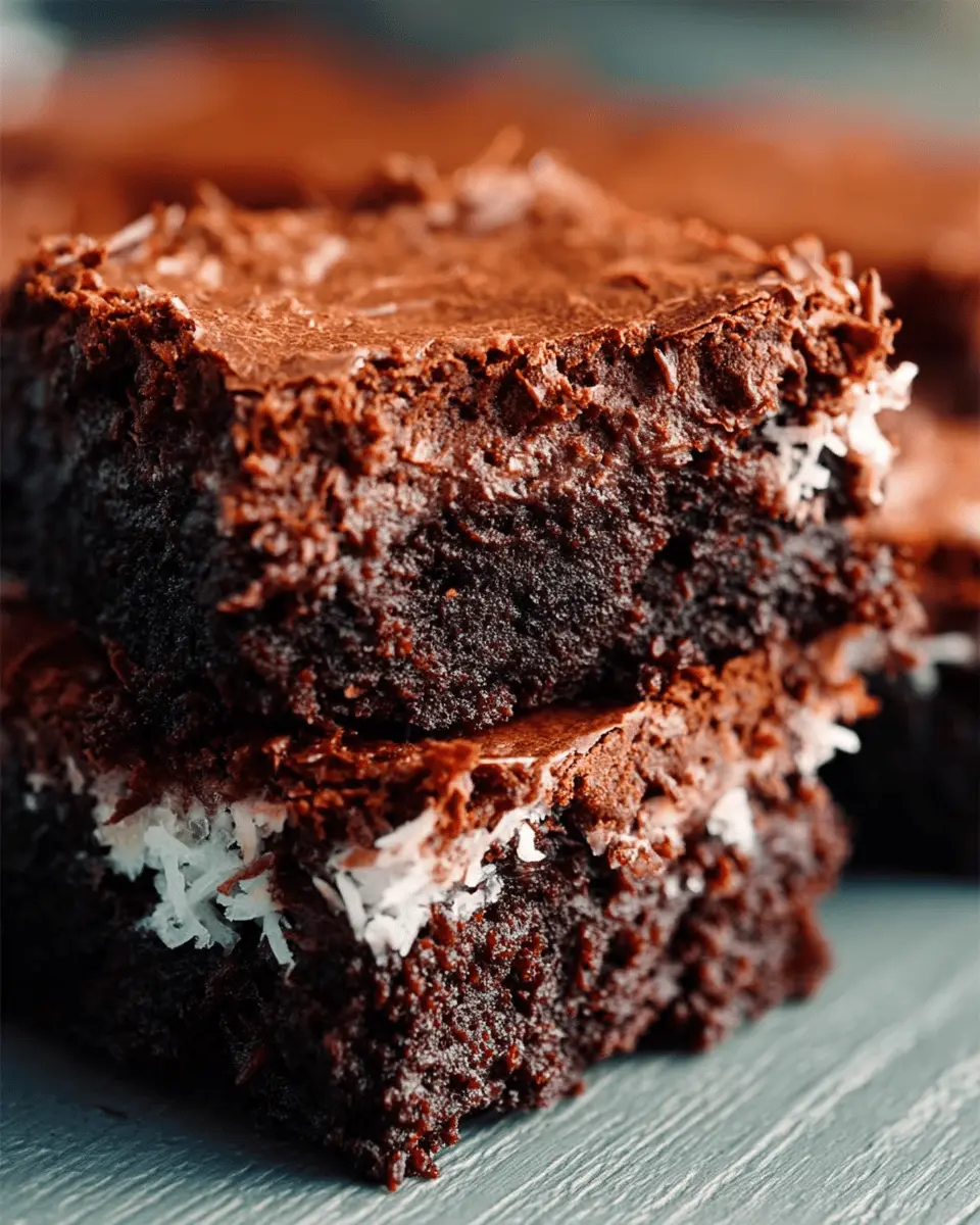 Mounds Brownies: Indulgent Treats for Chocolate Lovers