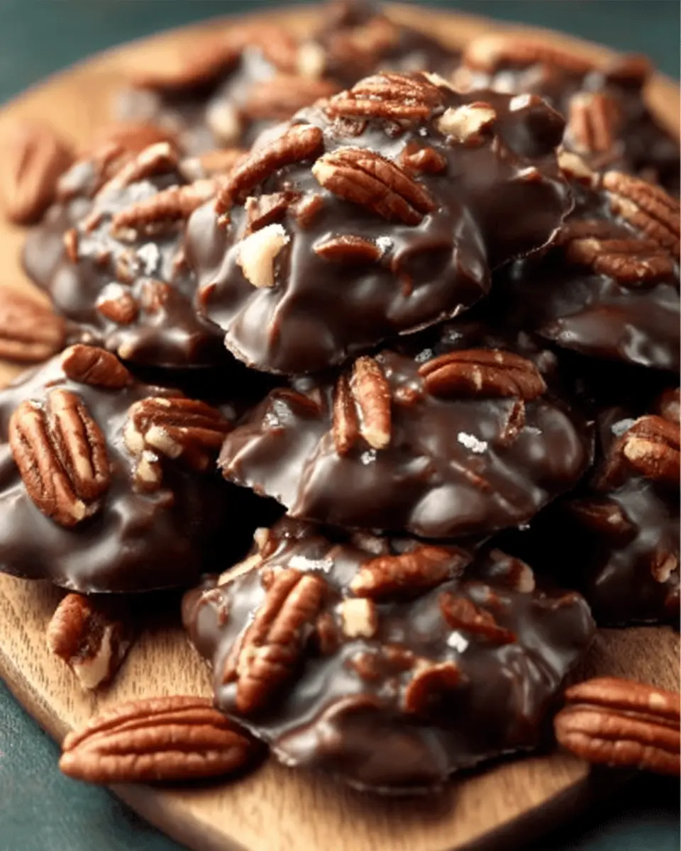 Chocolate Pecan Turtle Clusters: Indulgent Treats You’ll Love