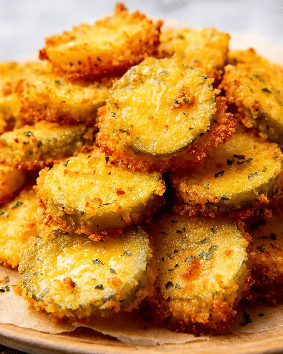 Crispy Pickle Cheese Bites: Easy Irresistible Appetizer Delight