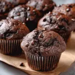 Double Chocolate Muffins with Sour Cream