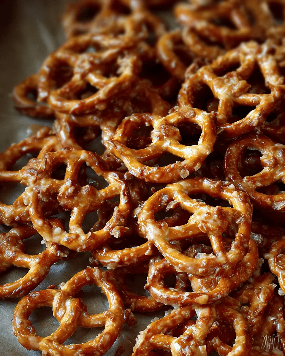 Crunchy Butter Toffee Pretzels: The Best Homemade Treats