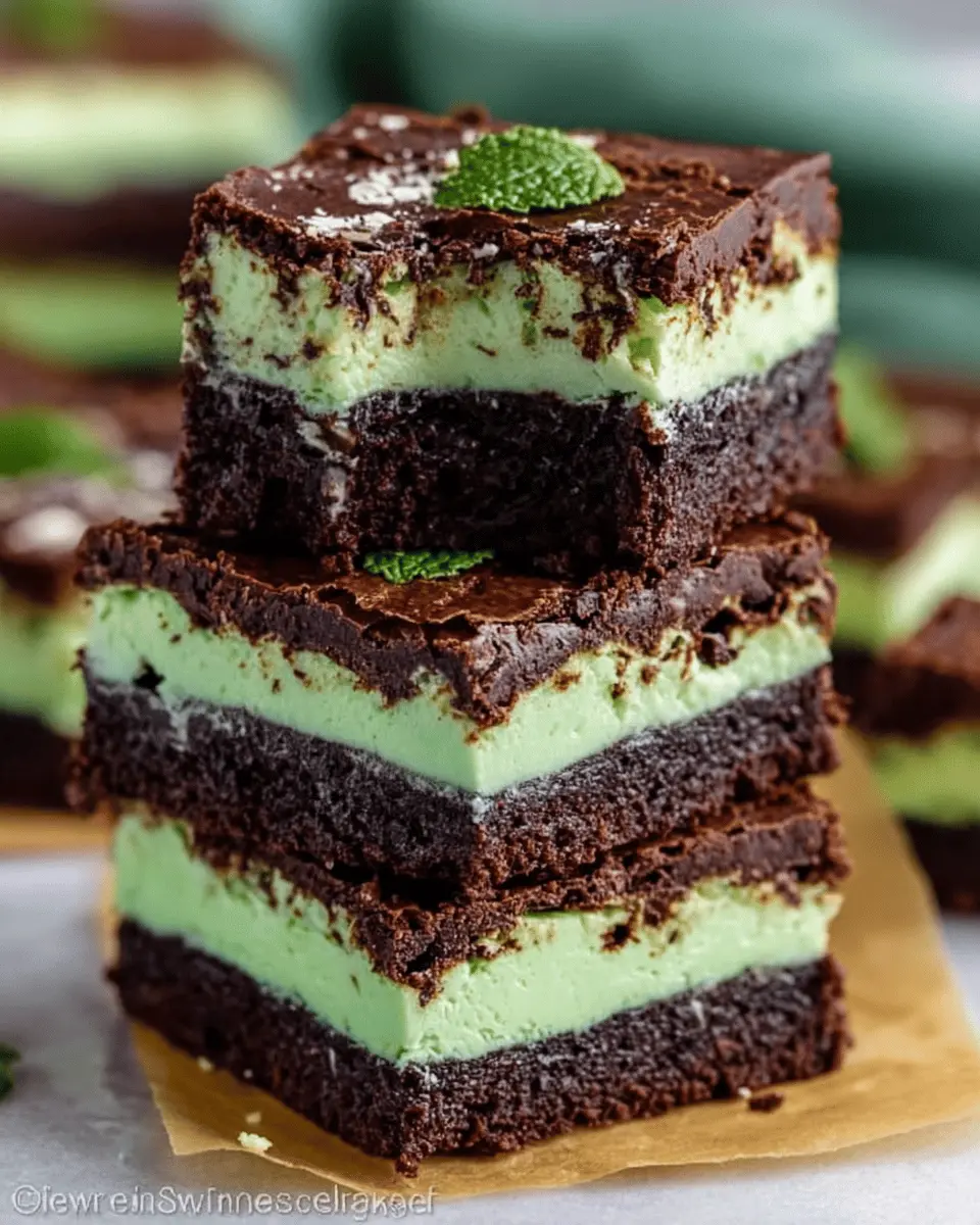 Mint brownies made easy: A delicious twist you’ll love