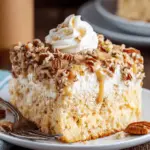 Butter Pecan Praline Poke Cake